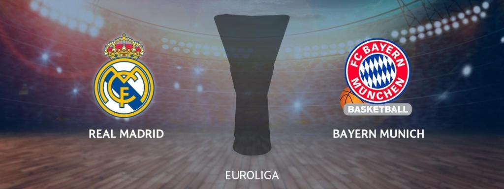 Real Madrid - Bayern Munich: siga en directo el partido de Euroliga