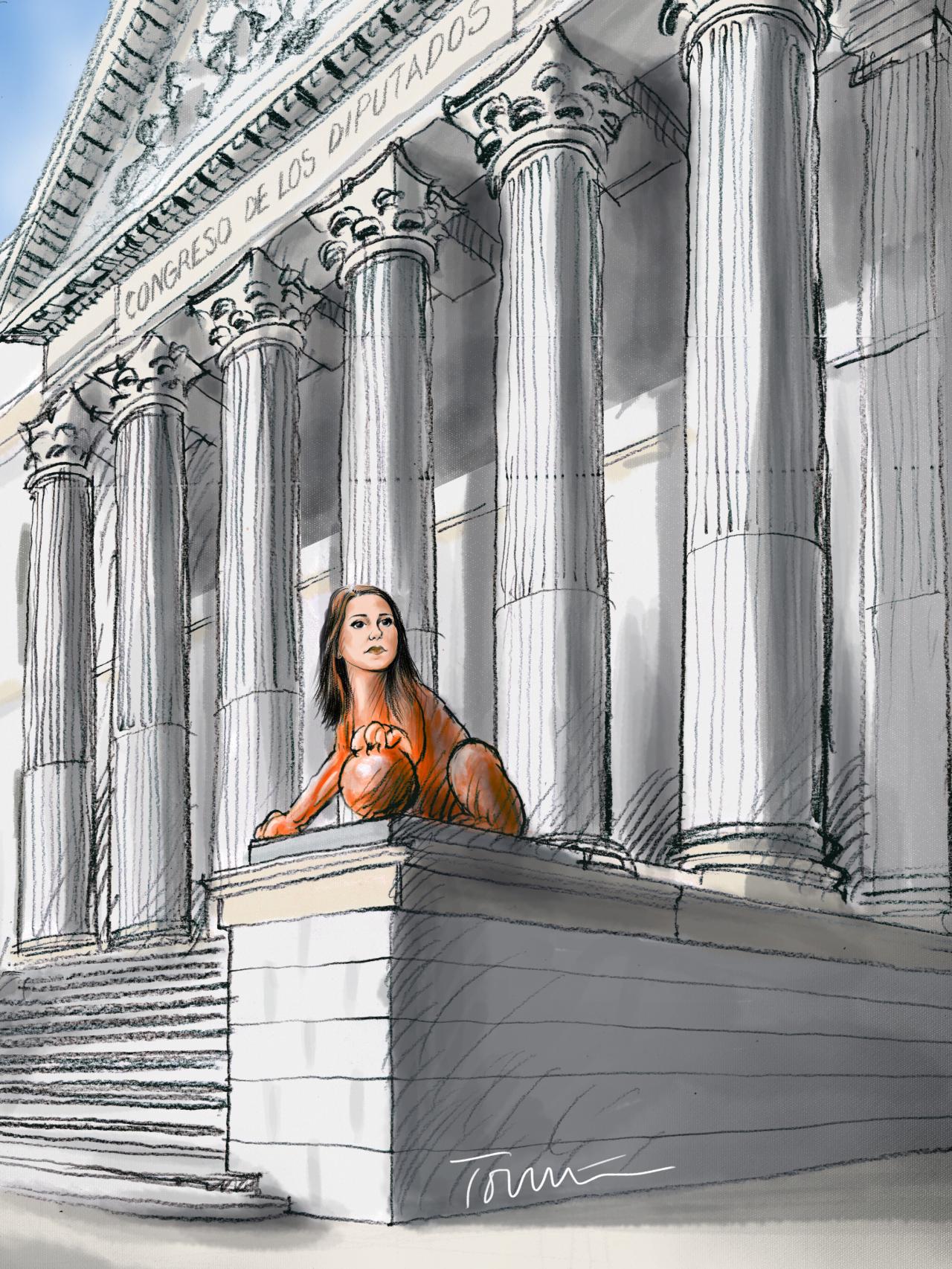 Leona en el Congreso