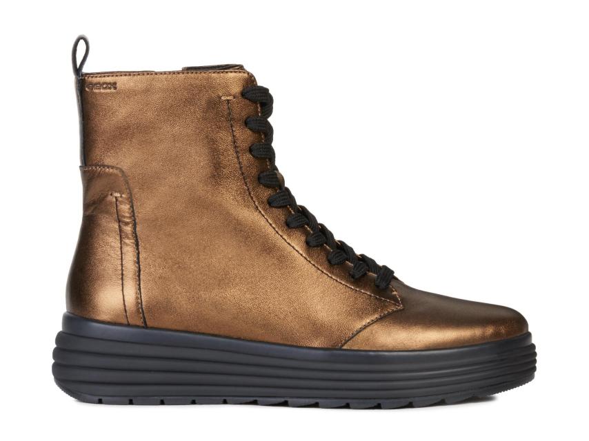 Botas en bronce de Geox.