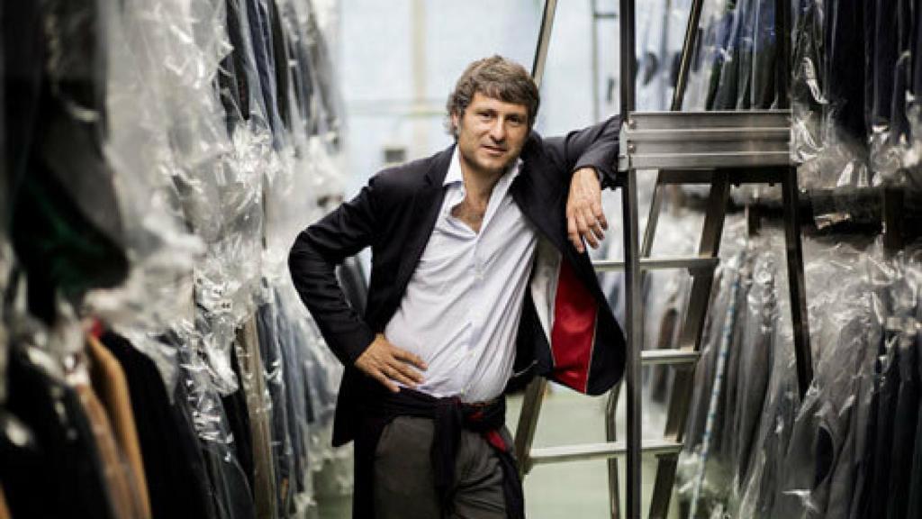 Álvaro Cebrián, en el almacén de El Ganso.