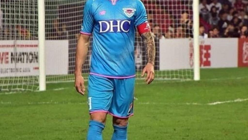 Torres durante el Sagan Tosu-Gramps. Foto Instagram: (@fernandotorres)