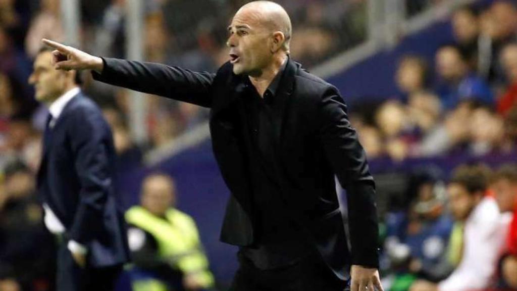 Paco López. entrenador del Levante