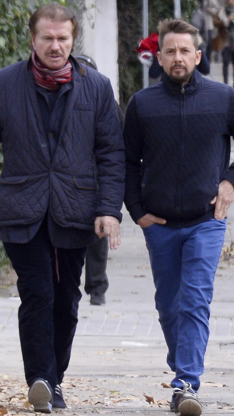 Edmundo junto a Alexis.