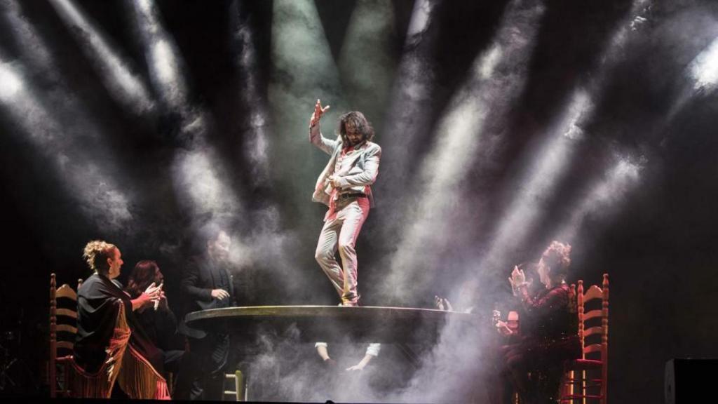 Farruquito, en una actuación de su gira por EEUU.