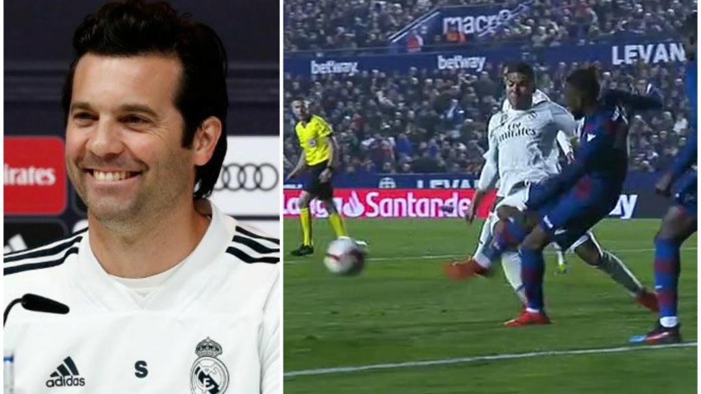 Solari: ¿El penalti a Casemiro? Meternos con los árbitros cuando aciertan...