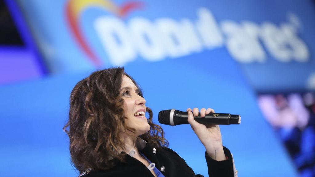 Isabel Díaz Ayuso, candidata del PP a la Presidencia de la Comunidad de Madrid.