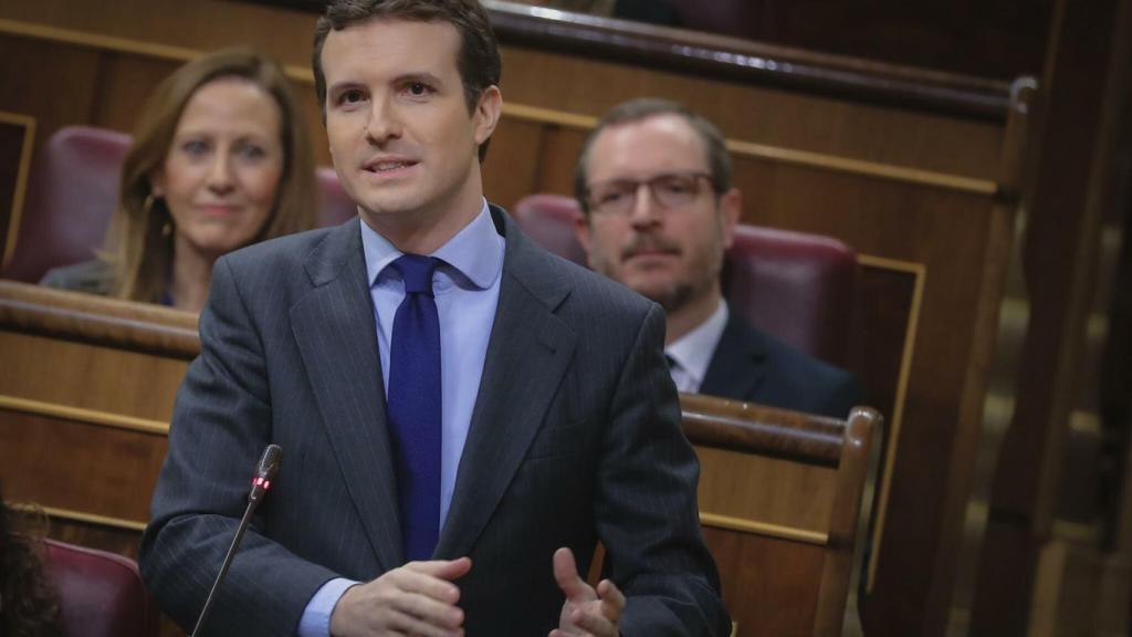 Pablo Casado, presidente del PP.
