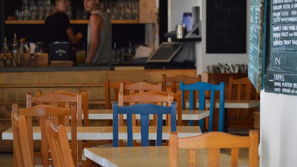 Bar vacío, en una imagen de archivo.