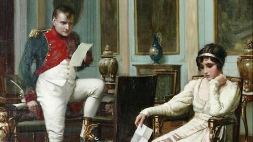 Napoleón Bonaparte y Josefina en la intimidad.