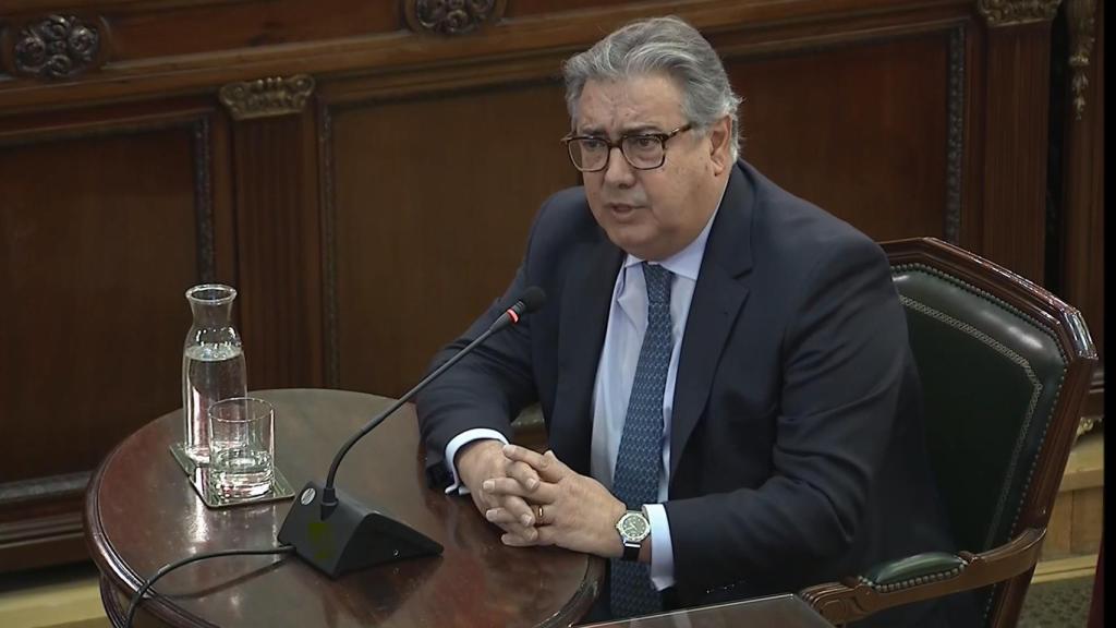 Juan Ignacio Zoido durante su declaración en el juicio al 'procés'.