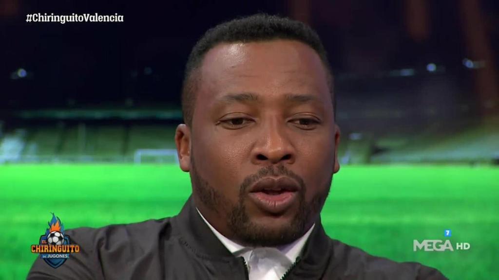 Congo en El Chiringuito. Foto: Twitter (@elchiringuitotv)