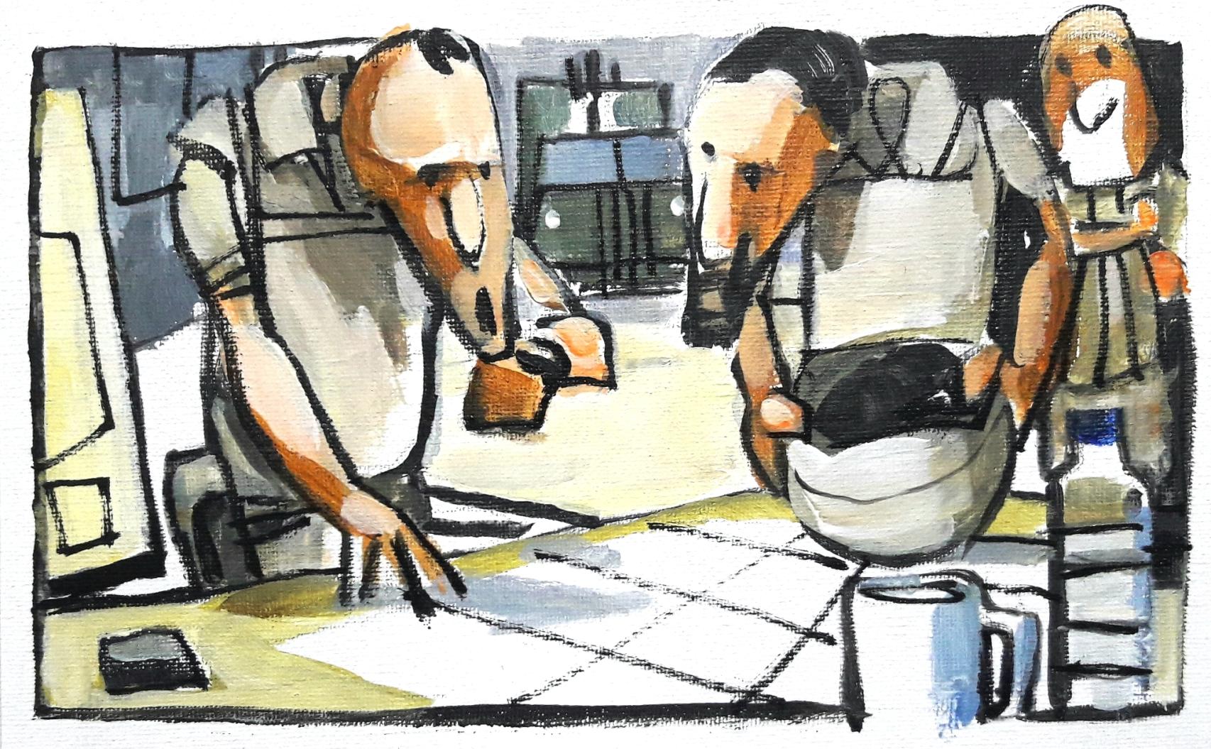 El capitán Jesús Julián García del Castillo recibe las órdenes de la Operación Estaca.