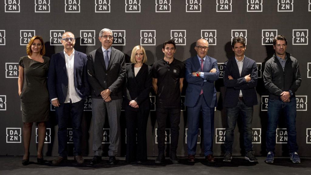 Presentación de DAZN en España.