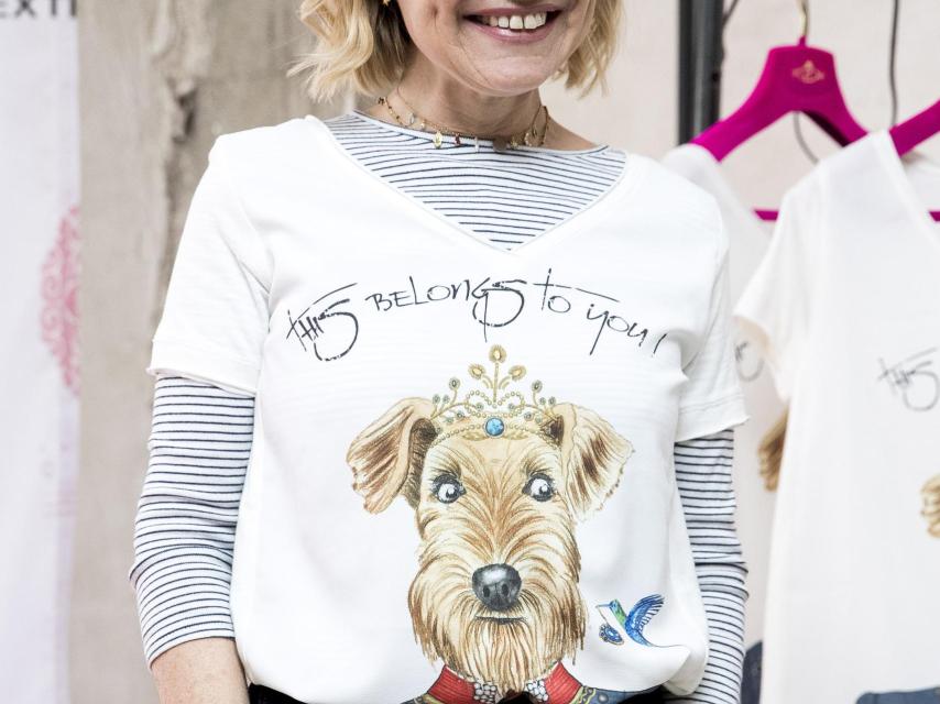 Eugenia Martínez de Irujo en su último evento público.