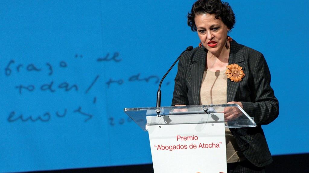 Magdalena Valerio, ministra de Trabajo.