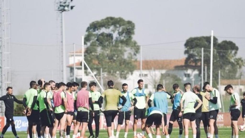Entrenamiento del Sporting de Gijón. Foto: realsporting.com
