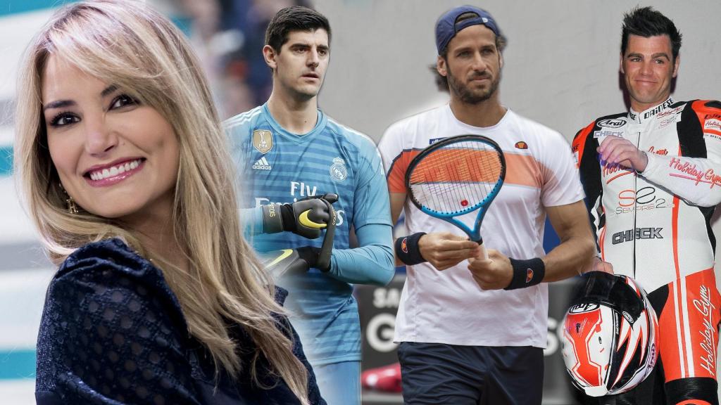 Alba Carrillo junto a sus ex en montaje JALEOS.