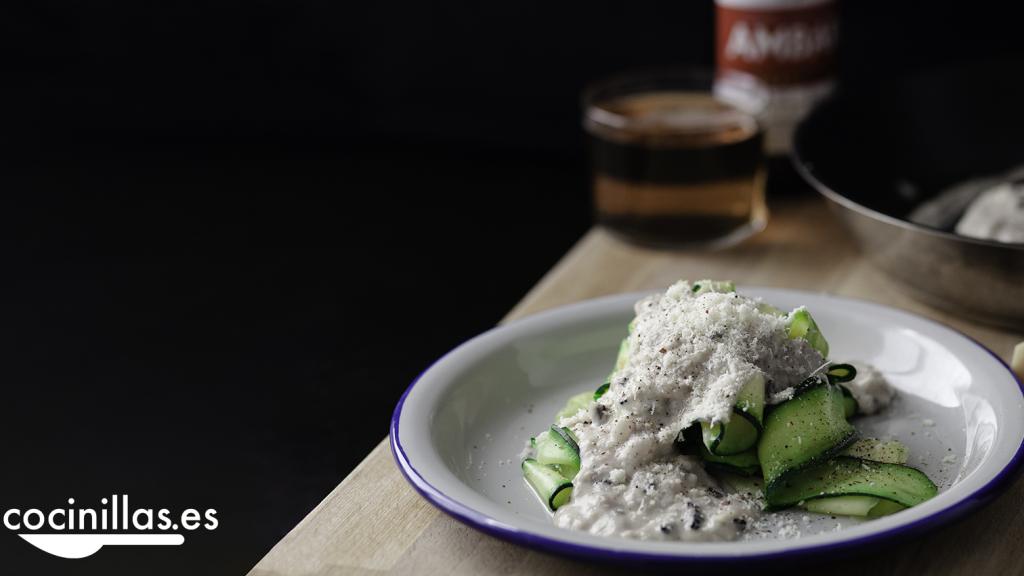 Pappardelle de calabacín