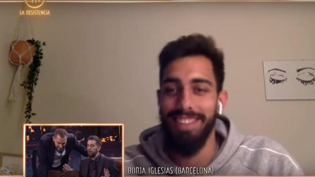 Borja Iglesias en La Resistencia