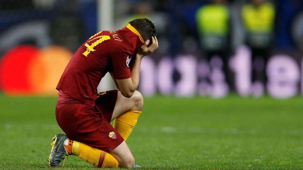 Manolas se lamenta por la eliminación de la Roma