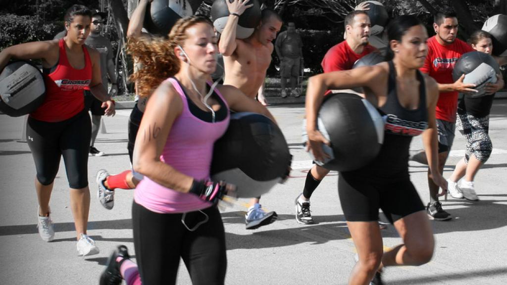 Una sesión de crossfit. CrossFit Fever Games/Flickr.
