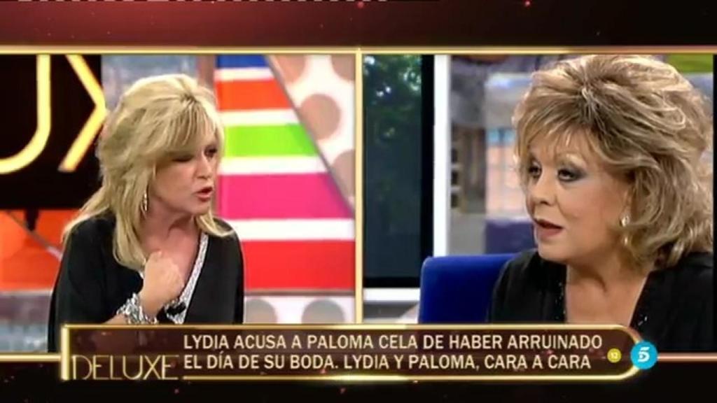 Lydia Lozano y Paloma Cela en el año 2015.
