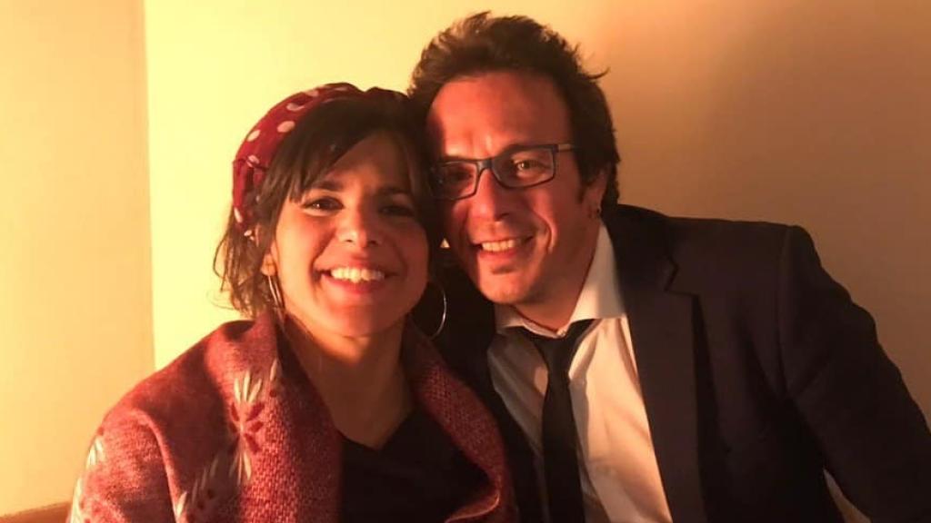 Teresa Rodríguez y su pareja, José María González 'Kichi'.