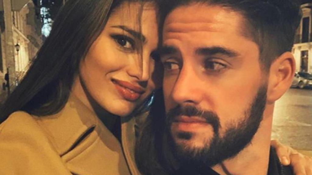 Sara Sálamo e Isco. Foto: Instagram (@sarasalamo)