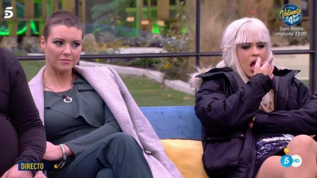 María Jesús e Ylenia antes de la expulsión.