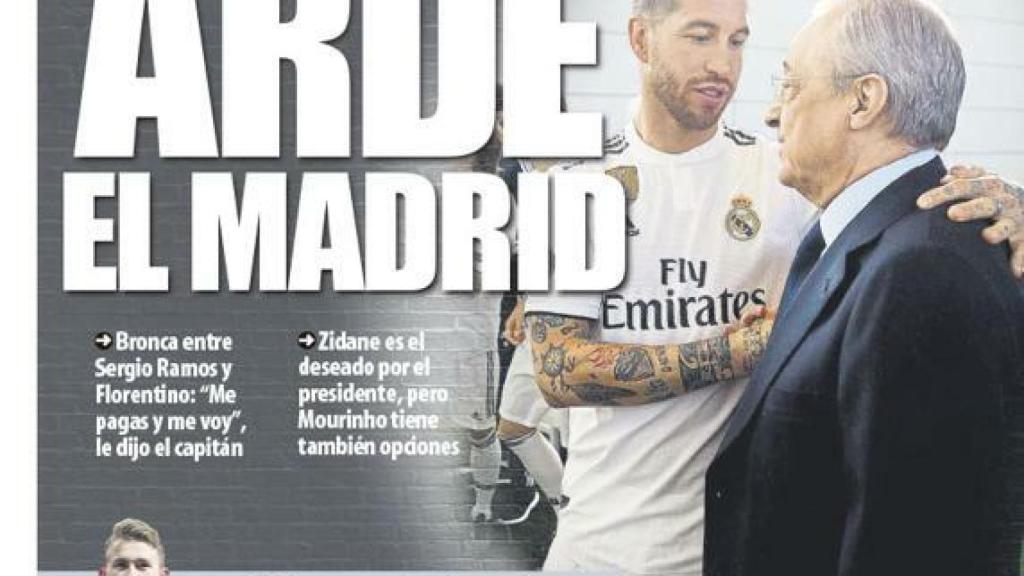 La portada del diario Mundo Deportivo (08/03/2019)