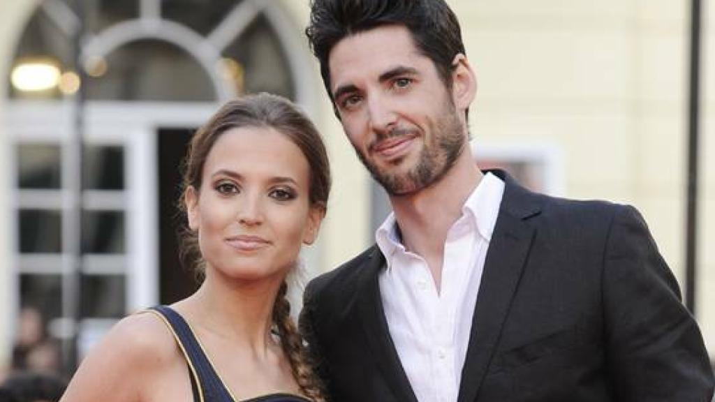 Ana Fernández y Santi Trancho, en una foto antigua.