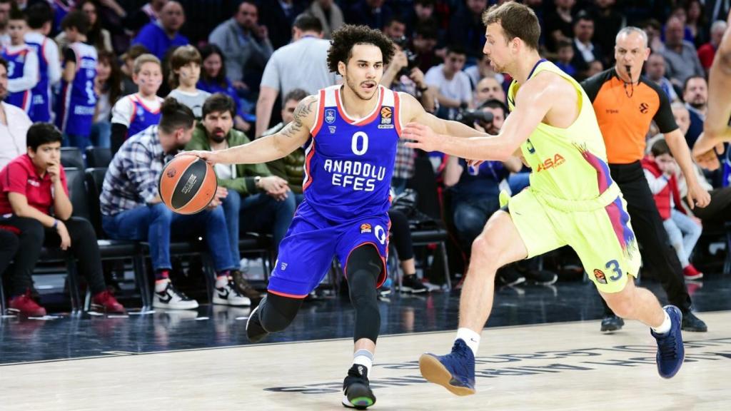 Anadolu Efes - Barcelona Lassa. Foto: Twitter (@FCBbasket)