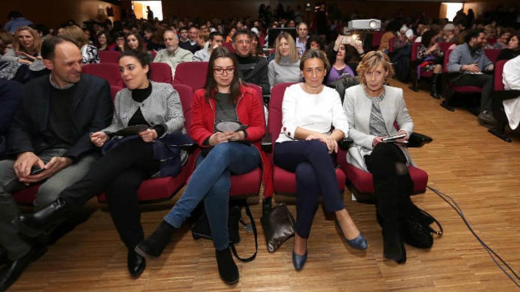 Milagro Tolón durante la representación. Foto: Óscar Huertas