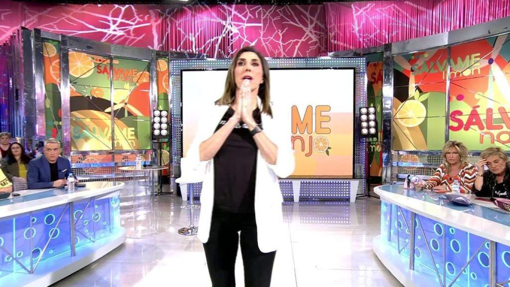 Paz Padilla hace huelga parcial y abandona 'Sálvame' a la mitad