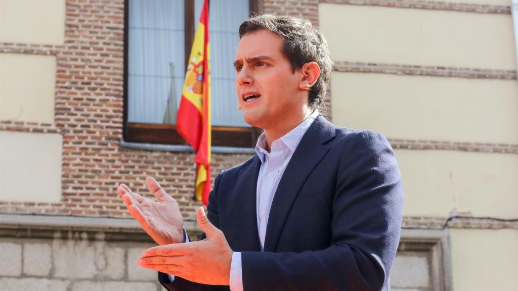 Albert Rivera, presidente de Cs.