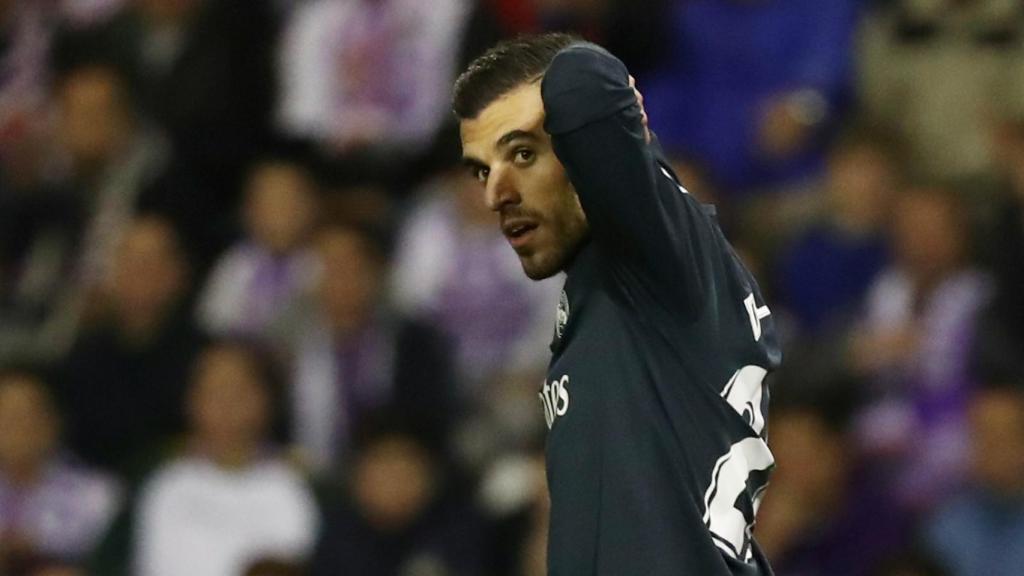 Ceballos se lamenta de una ocasión fallada