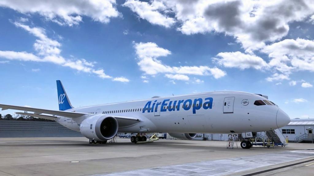 Un avión de Air Europa en una imagen de archivo.