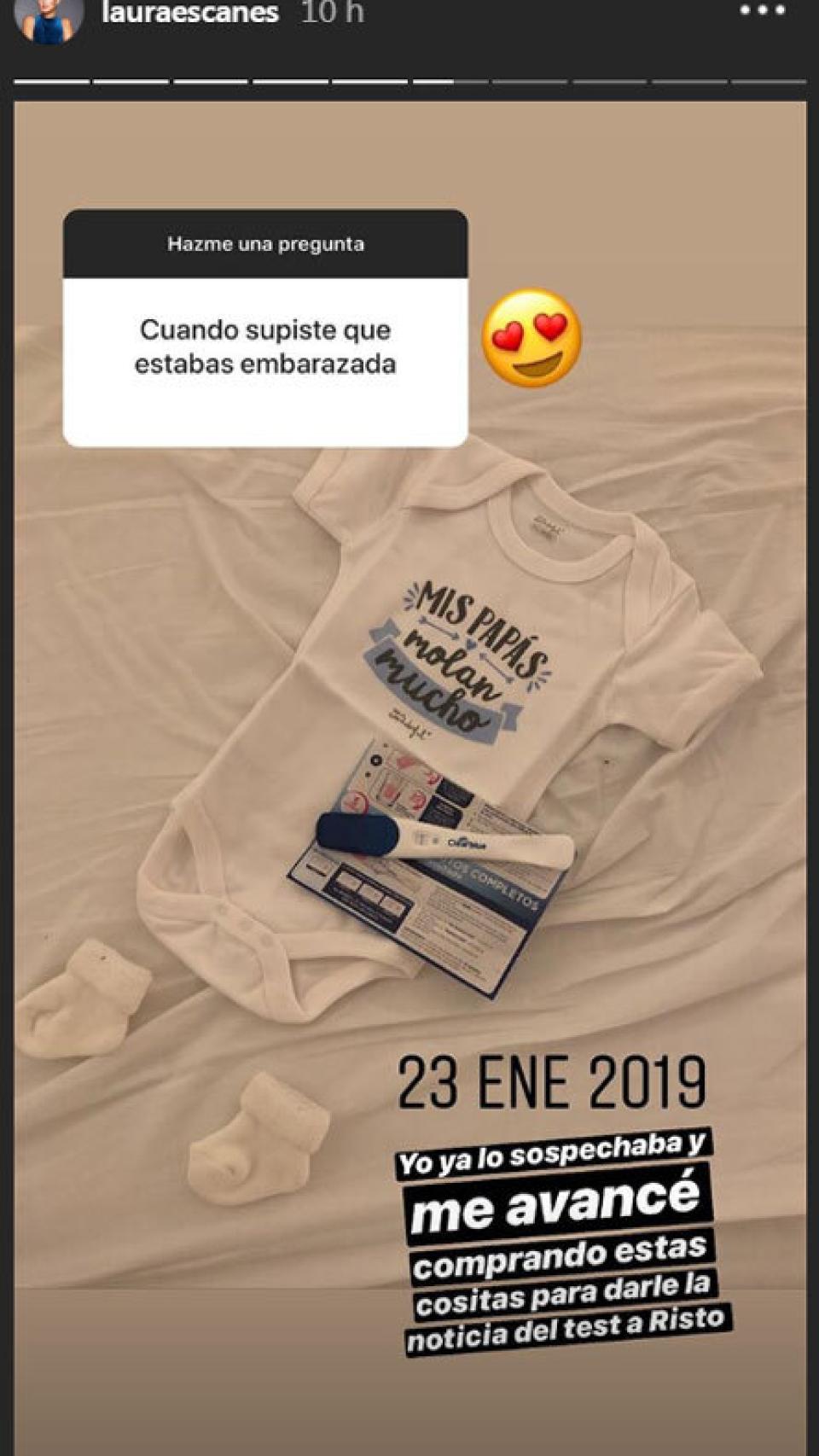 Stories de Laura Escanes en Instagram.