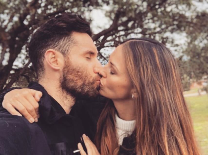 Helen Lindes y Rudy Fernández en una imagen de redes sociales.