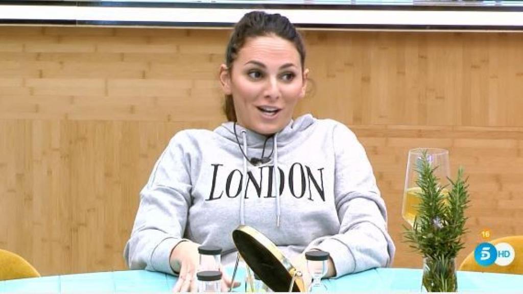 Irene Rosales durante su discusión con Kiko.