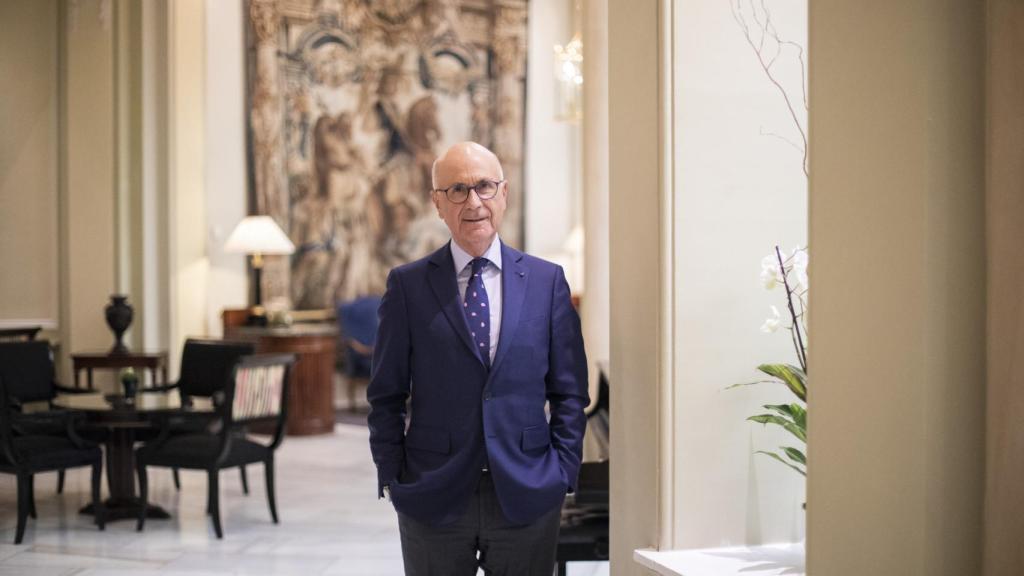 El ex portavoz en el Congreso y ex líder de Unió, antes de la entrevista con EL ESPAÑOL.