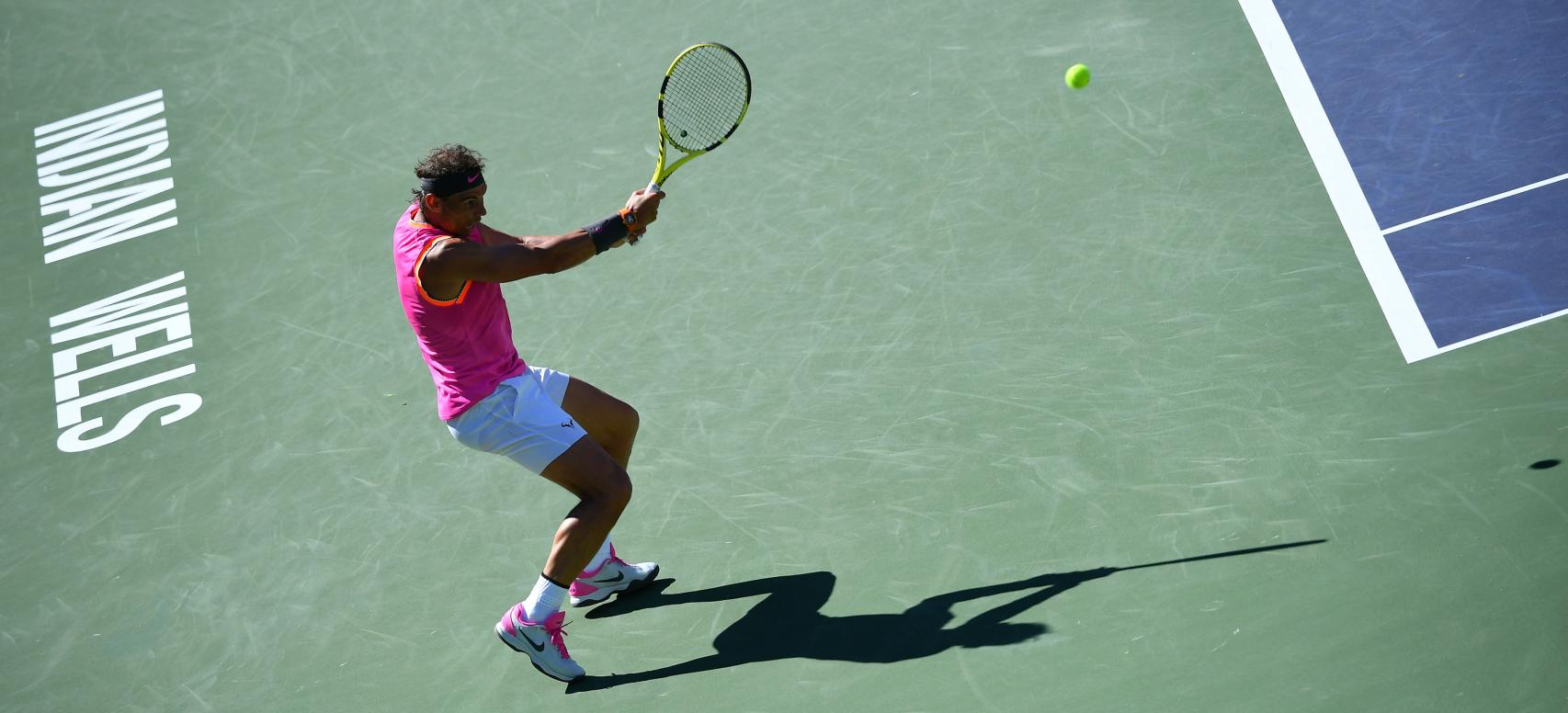Nadal, en el partido ante Schwartzman.