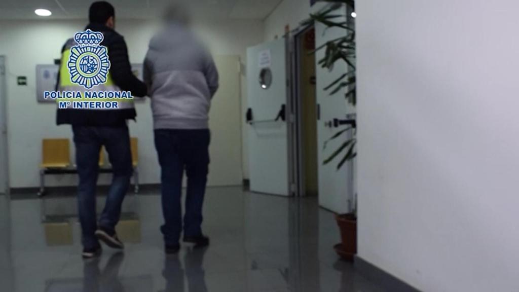 Imagen de la detención.