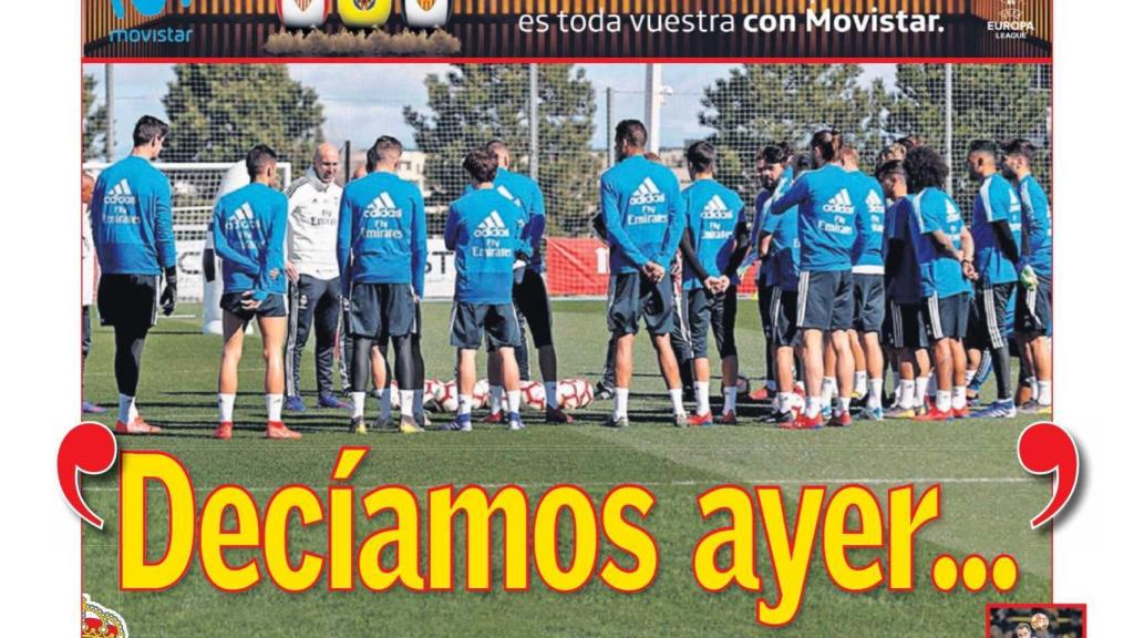 Portada Diario AS (14/03/2019)