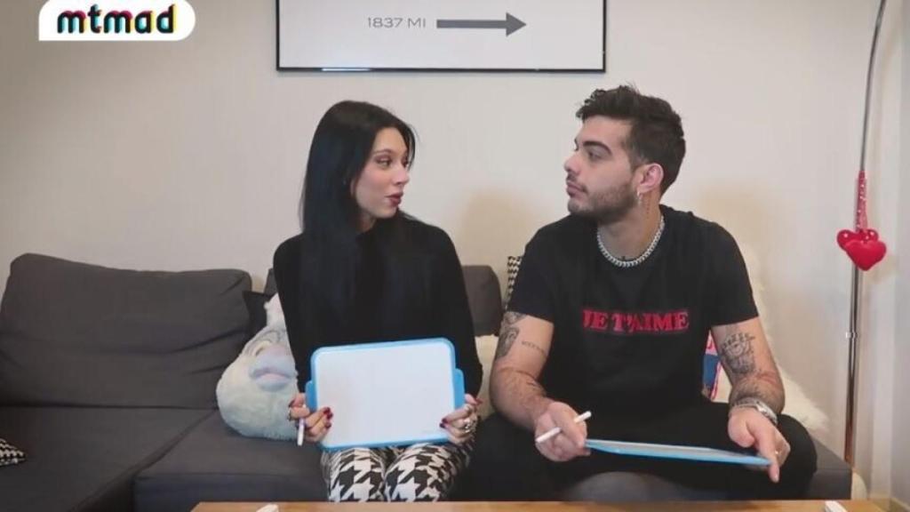 Alejandra y Álvaro Lobo en su nuevo vídeo de MTMAD.