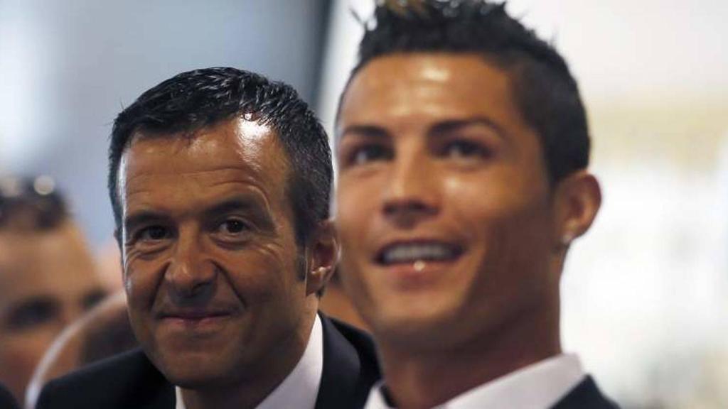 Jorge Mendes y Cristiano Ronaldo