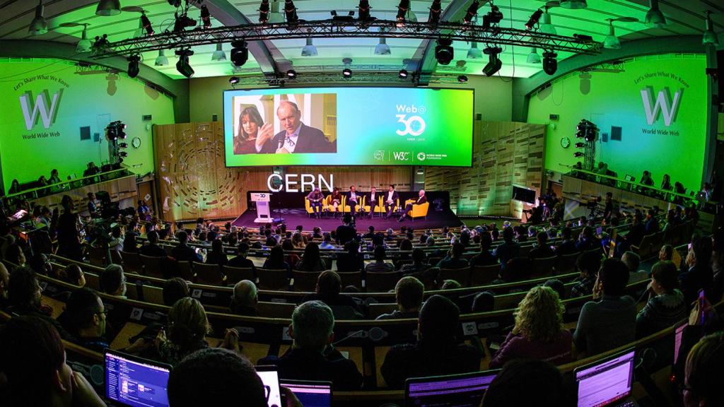 Celebración del 30 aniversario de internet.