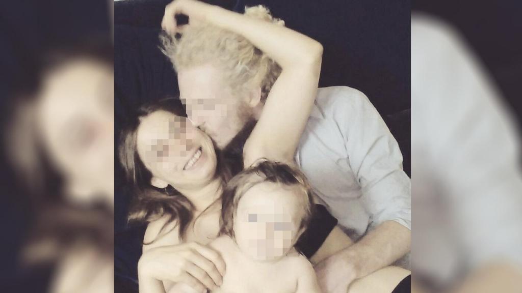 La familia de los niños desaparecidos.