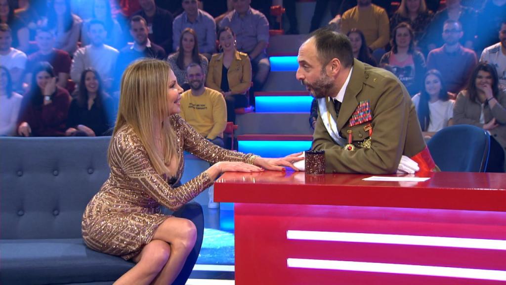 Ana Obregón y Roberto durante el programa.