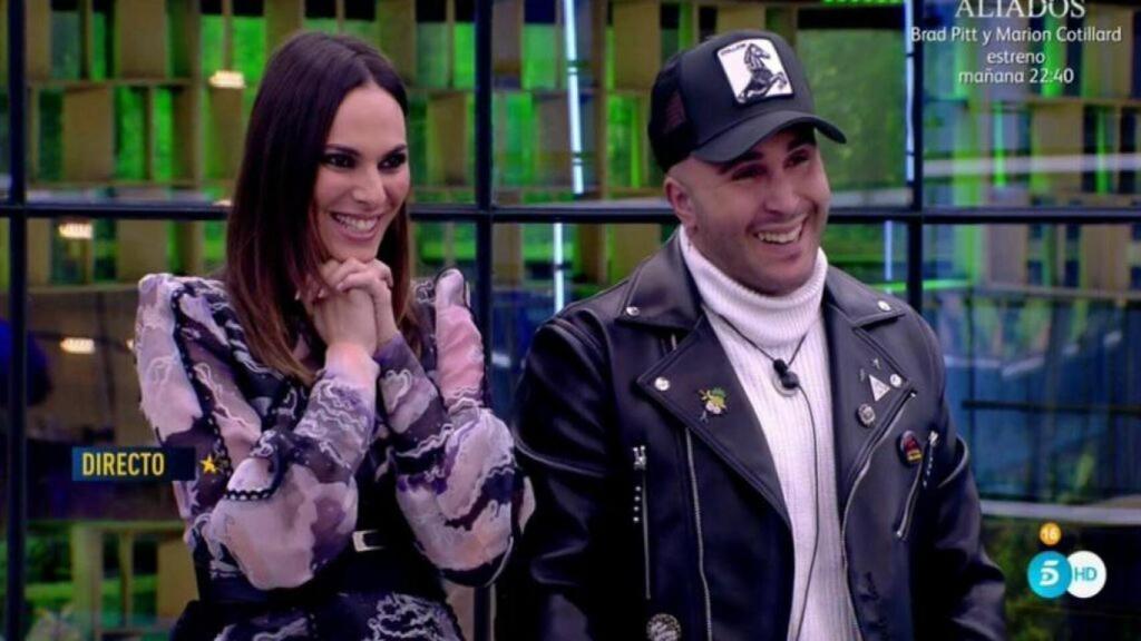 Kiko e Irene en la casa de Guadalix.